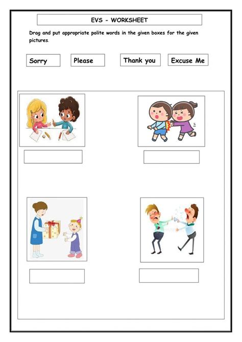 Polite Expressions Interactive Worksheet Pin On Greetings Courtesy