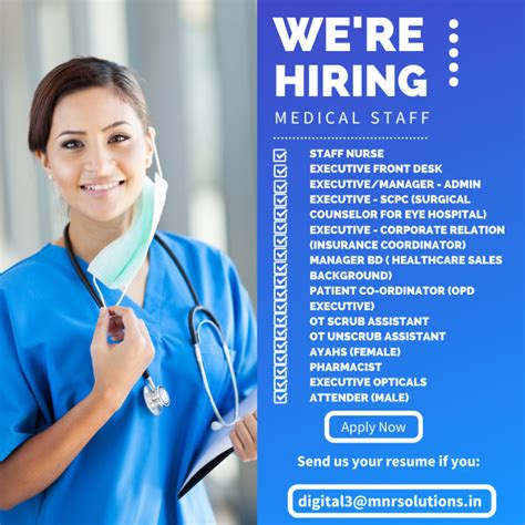 Hiring For A New Hospital Jobs Apply Now