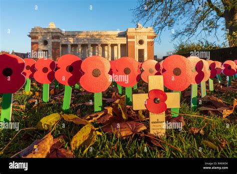 Poppy Tributes At Menin Gate Hi Res Stock Photography And Images Alamy