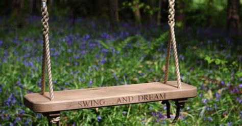 Oak Rope Swings For The Garden Sitting Spiritually