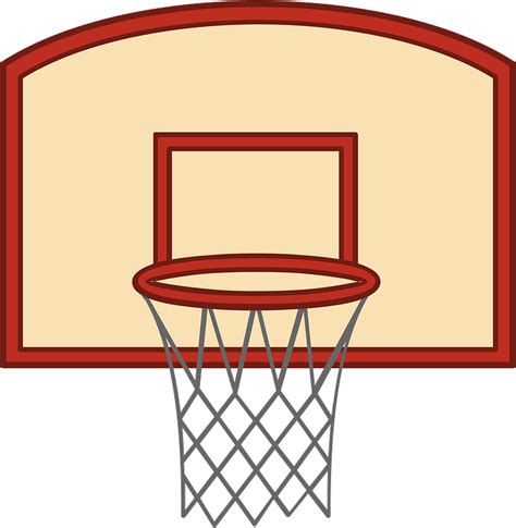 Clipart Images Of Basketball Goal