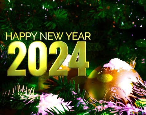 Electronic Christmas Card For Free Happy New Year 2024 №207259