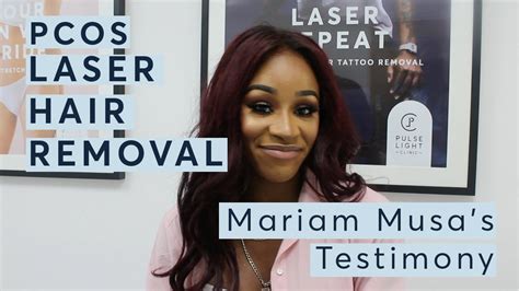 Mariam Musas Testimony Pcos Laser Hair Removal Youtube