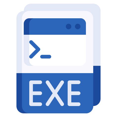 Exe File Generic Flat Icon