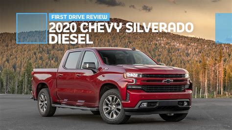 2020 Chevrolet Silverado 1500 Diesel First Drive An Easy Choice