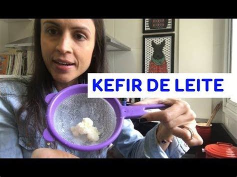 Kefir O que é e como fazer YouTube Kefir Probiotico Leite vegetal