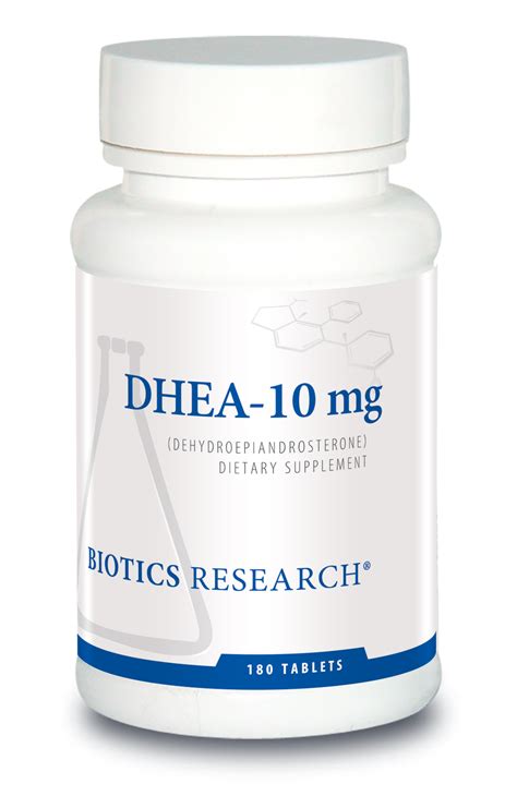 dhea 10 mg biotics research