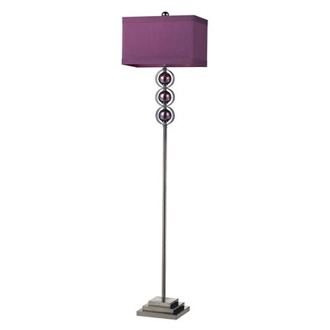 Dimond Alva Triple Purple Sphere Design Floor Lamp 43500 Usd