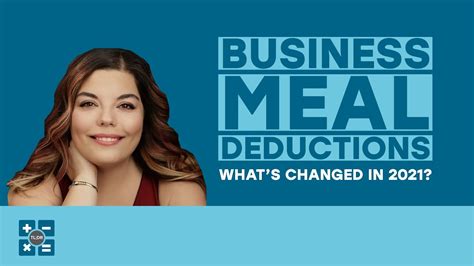 The Rules For Business Meal Deductions In 2021 Youtube