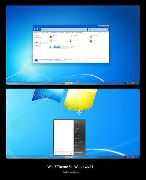 Win7 Theme For Windows 11 By Cleodesktop On Deviantart