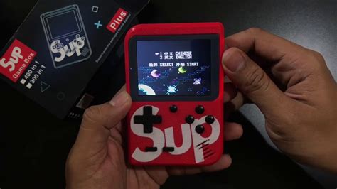 Unboxing Game Boy Sup 400 In1 Youtube