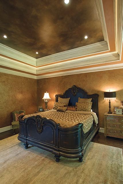 Look through faux tray ceiling pictures in different colors and styles and when you find some faux tray ceiling that inspires you, save it to an ideabook or contact the pro who made them happen to see. Master Bedroom trey ceiling lighting | Flickr - Photo Sharing!