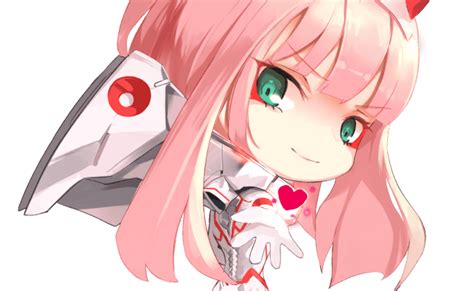 Anime Girl Zero Two Png Photos Png Mart Otosection