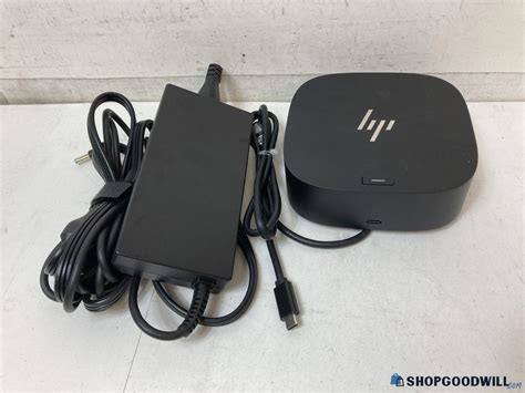 Hp Usb C Dock G5 L75125 001 Docking Station With Ac Adapter