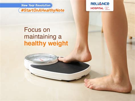 Focus on maintaining a healthy weight