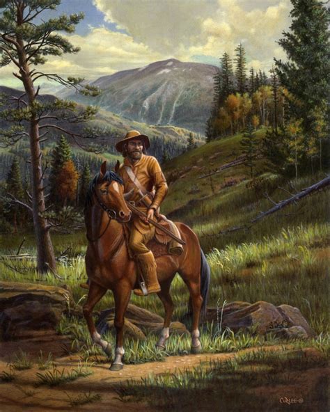Original Oil Painting Jim Bridger Landscape Painting Etsy Mountain