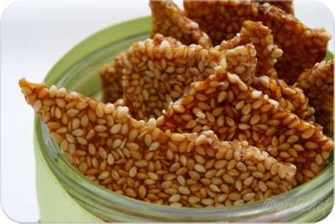 Sesame Seed Toffee Snaps Or Brittle For Short All Roads Lead To