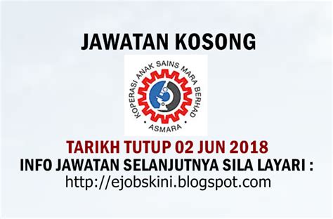 Skim bantuan yang diwujudkan adalah sebagai alat dalam proses menolong klien ke arah. Jawatan Kosong Koperasi Anak Sains Mara Berhad - 02 Jun 2018