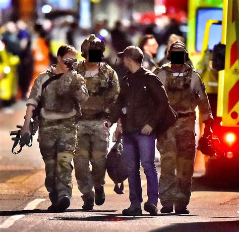 British Special Air Service Sas Troopers After The London Bridge