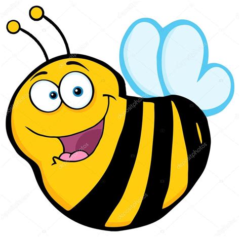 Happy Bee Cartoon Character Stock Vector Image By ©hittoon 61070475