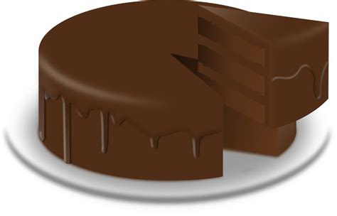 Pastel De Chocolate Gráficos Vectoriales Gratis En Pixabay