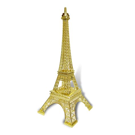Allgala 15 Eiffel Tower Statue Decor Alloy Metal