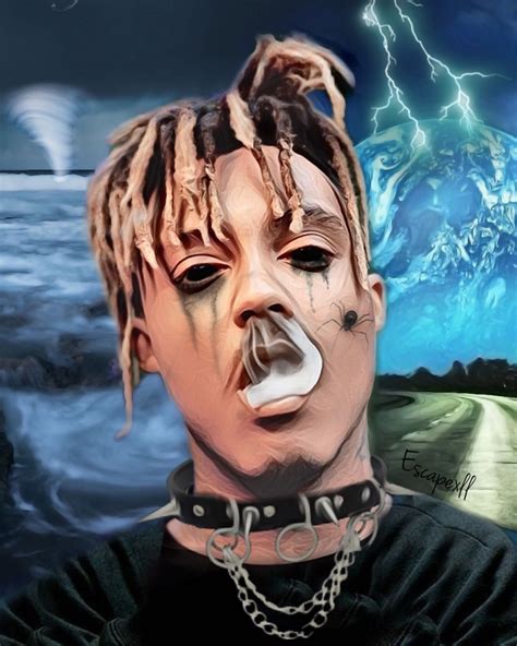 juice wrld animation pics ~ juice wrld gets animated in music video for first posthumous song