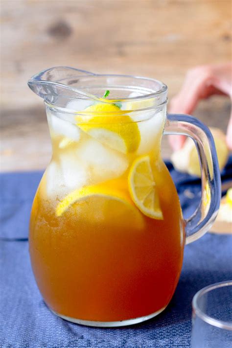 Lemon Iced Tea Recipe — Eatwell101