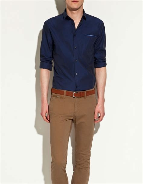 What Color Shoes With Khaki Pants And Navy Blue Shirt Style Guru