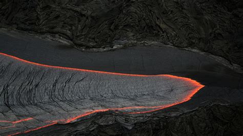 Papel De Parede Panorama Natureza Fotografia Vulcão Lava Terreno