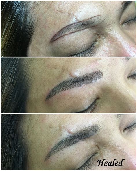 Elegant 3d Brow Embroidery ~ Scar Brow Florence Wong
