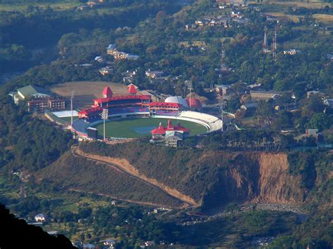 Dharamsala Cricket Stadium By Sunny Dogra Ssloveme022gmai Flickr