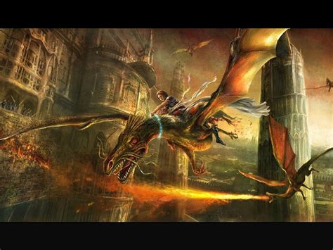 Dragon Flying Fantasy Art Wallpapers Hd Desktop And Mobile Backgrounds
