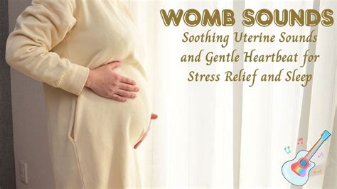Relaxing Womb Sounds For Better Sleep And Stress Relief Youtube