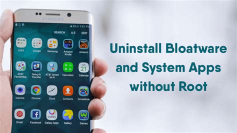 Uninstall Bloatware And System Apps Without Root Whitehatdevil