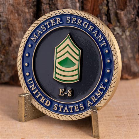 Army Master Sergeant E8 Challenge Coin Ebay