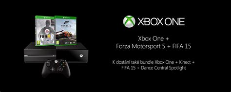 Balení Xbox One V Čr S Hrami Fifa 15 A Forza Motorsport 5 Xboxweb