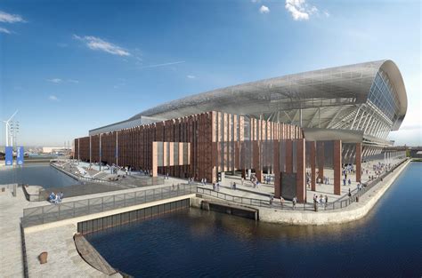 Images of the waterfront stadium. Pattern and Meis submit Everton stadium plans | News ...