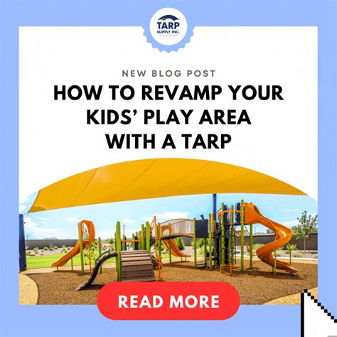 How To Revamp Your Kids Play Area With A Tarp