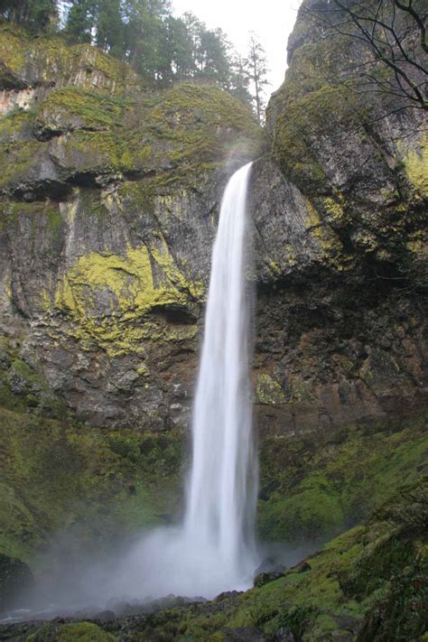 Elowah Falls Oregon Columbia River Gorge Wallpapers Wallpaper Cave