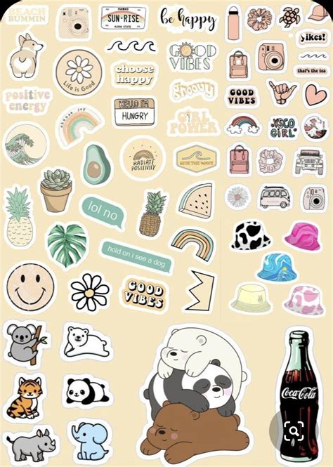 Stickers Printable Cool Stickers Journal Stickers Scrapbook Stickers Planner Stickers