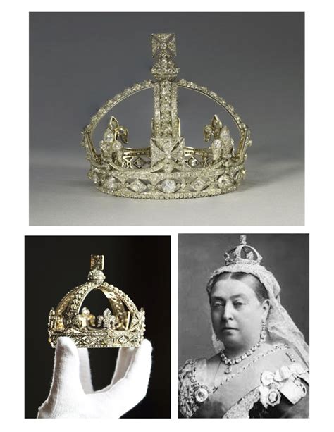 Small Diamond Crown Of Queen Victoria Queen Of The Uk 1819 1901 For Her Official Diamond