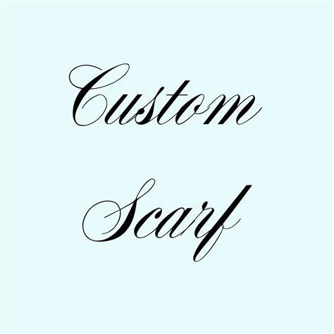 Custom Knitted Scarf, Custom Handmade Scarf, Custom Accessories, Custom ...