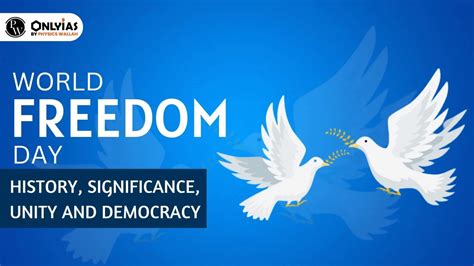 World Freedom Day History Significance Unity And Democracy Pwonlyias