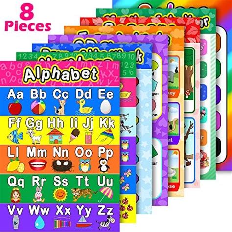 Palace Learning Laminated Abc Alphabet And Numbers 1 100