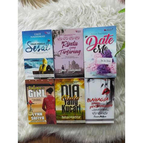 Novel Melayu Pre Loved Koleksi Novel Novel Melayu Tempatan Shopee