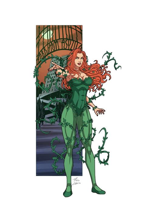 Poison Ivy Commission By Phil Cho Poison Ivy Dc Comics Poison Ivy
