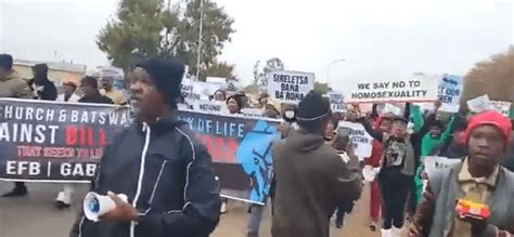 Protests Erupt In Botswana Over Government S Push To Legalize Same Sex Relationships