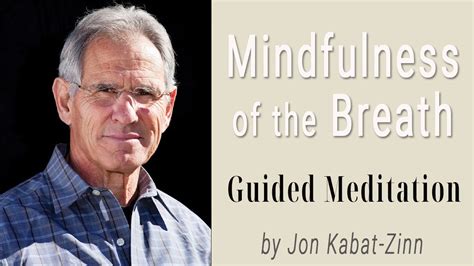 Mindfulness Of The Breath Guided Meditation Practices Mbsr By Jon