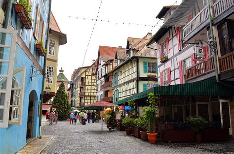 It is located 2,600 feet (790 m) above sea level on 80 acres (320,000 m2) of natural forestland. Trip to Bukit Tinggi Malaysia - Berjaya Hills: Colmar ...